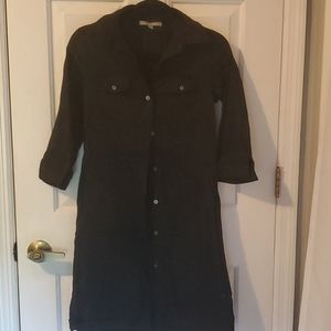 Back shirt dress